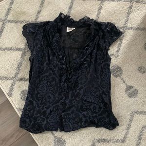 Milly burnout blouse 4